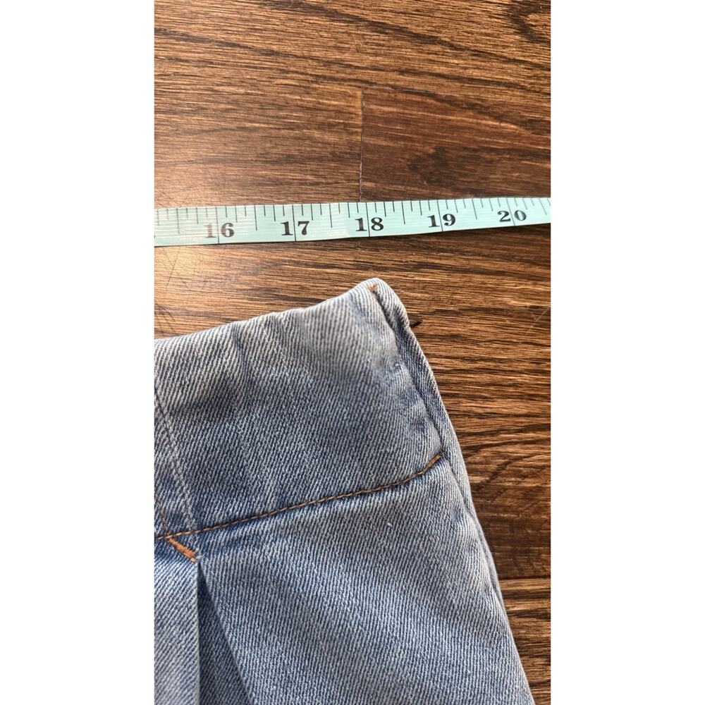 Revolve Lioness Denim Rendezvous Micro Mini Skort Festival Concerts Size XL 3069 - Picture 5 of 9